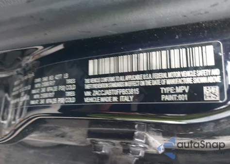 2015 Jeep Renegade Latitude из США, поврежденный, VIN ZACCJABT0FPB53815